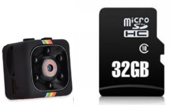 SQ11 Mini Hidden Camera — HD 1080P Night Vision with Motion Detection