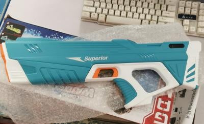 Electric Auto Water Gun | USB Rechargeable Auto-Fill 26–32ft Range