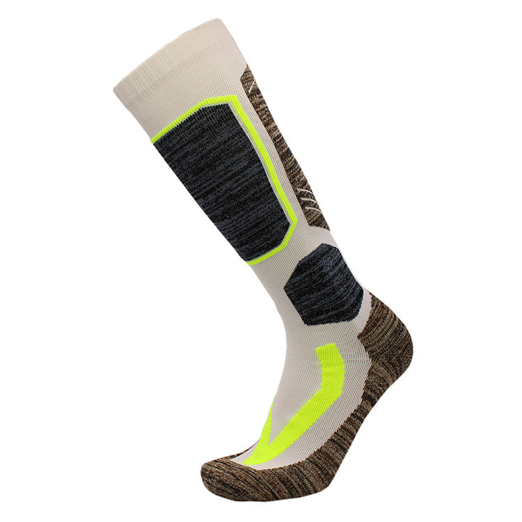 Men's Jacquard Outdoor Climbing Socks – Breathable Deodorant Winter Sports
