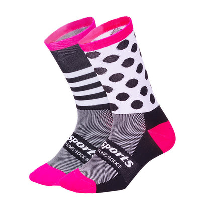 Nylon Cycling & Running Socks 11 Colours S & L
