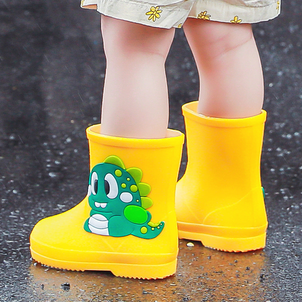 Children's Dinosaur Rain Boots | Waterproof PVC | Unisex | Inner 14-22cm