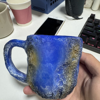 400ml Mineral Crystal-Effect Resin Coffee Mug