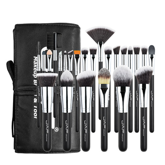 24-Piece Professional Makeup Brush Set – Complete Face & Eye Collection