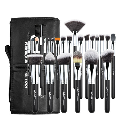 24-Piece Professional Makeup Brush Set – Complete Face & Eye Collection