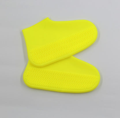Silicone Waterproof Shoe Covers – Heeled Overshoes, Unisex