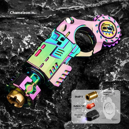 Alloy Shell-Ejecting Soft Bullet Toy Gun