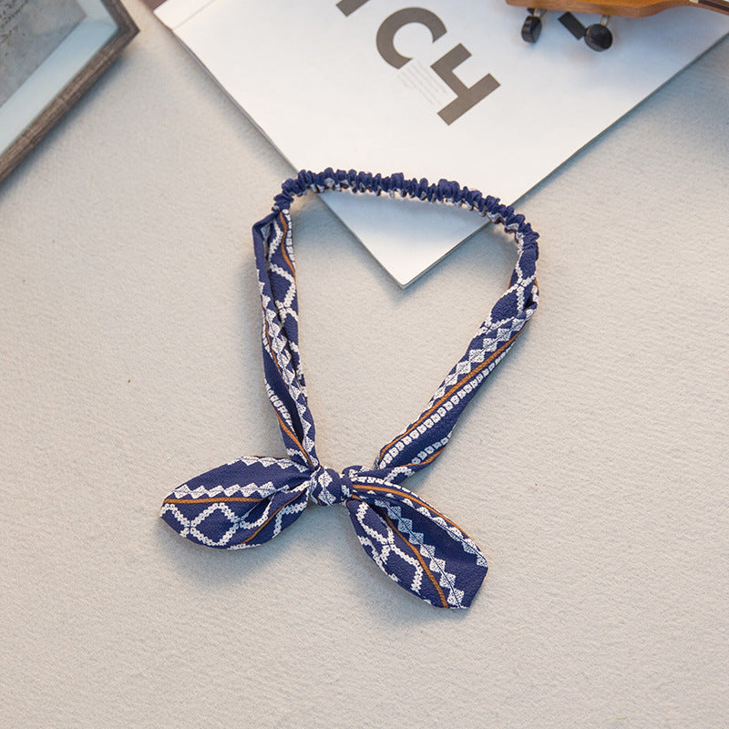 Bow & Bunny Ears Fabric Headband – 59 Styles