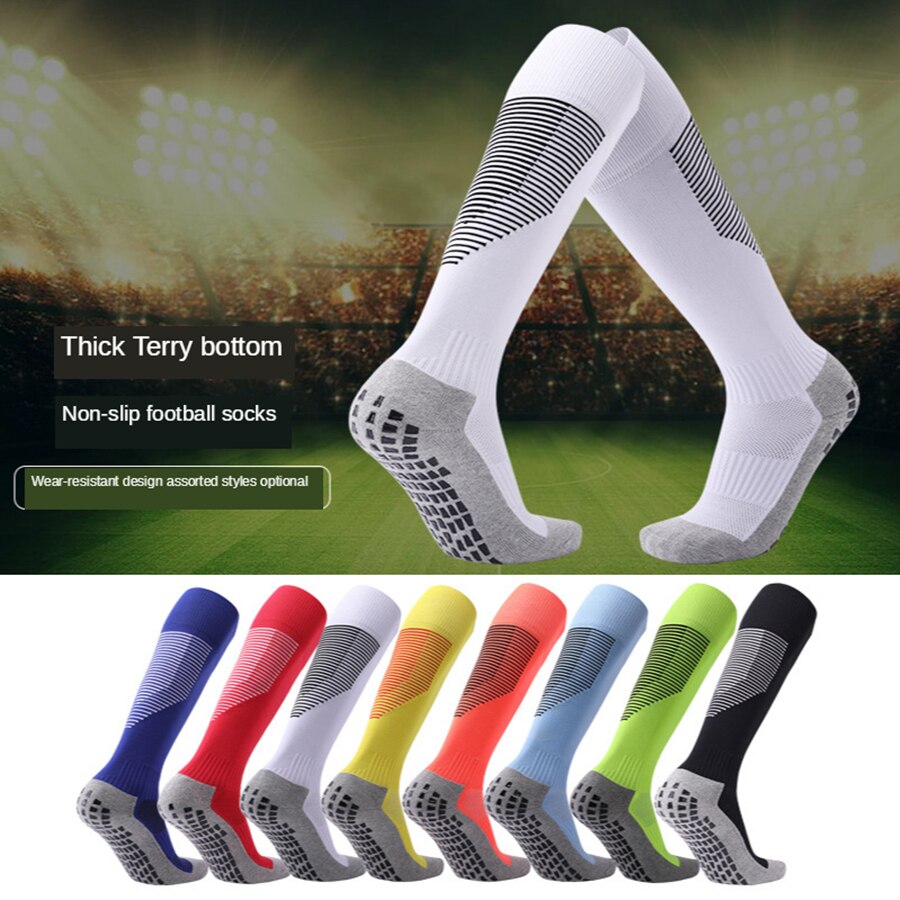 Unisex Terry Football Socks – Cushioned, 8 Colours
