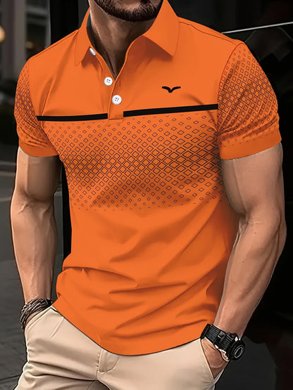Men's Slim Fit Short Sleeve Polo Shirt | 7 Colours S-3XL