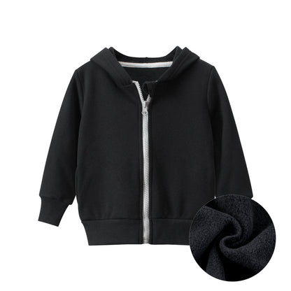 Children's Fleece Zip-Up Hoodie | Kids Warm Jacket 90-140cm