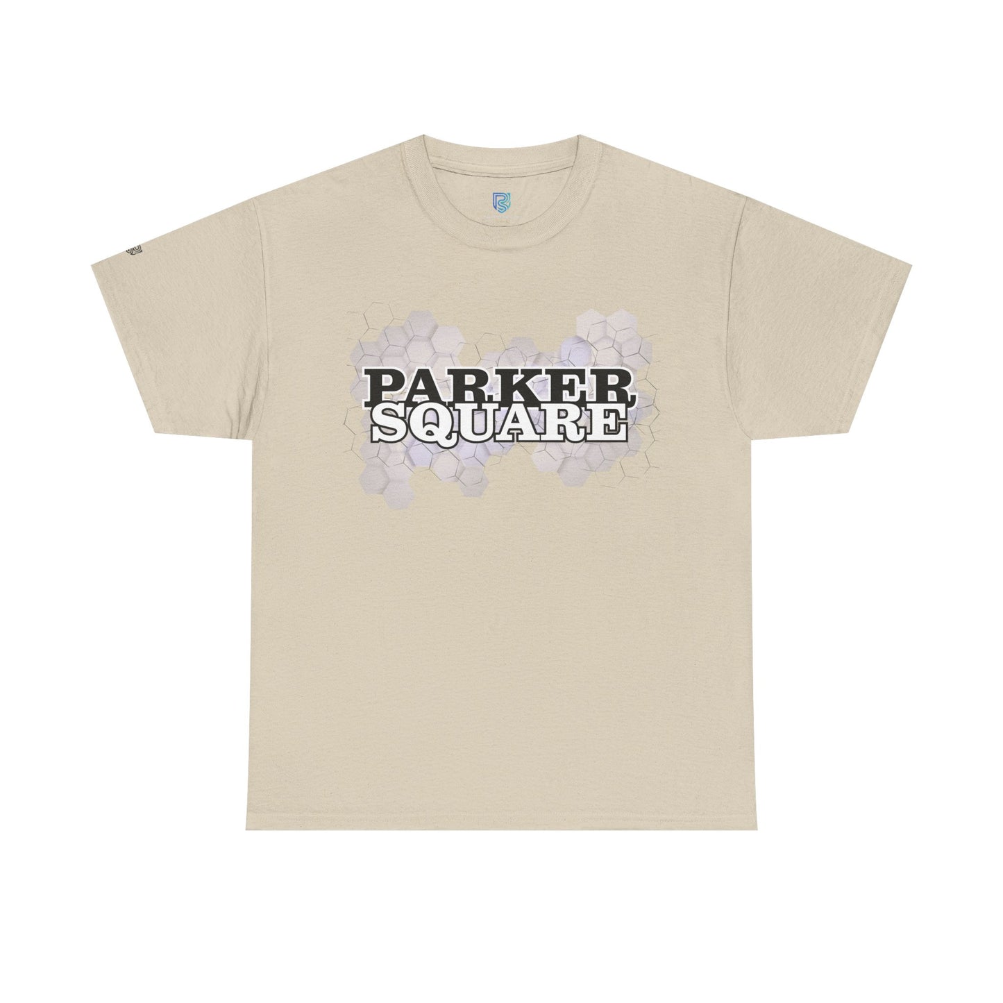 Parker Square T‑Shirt — Retro Campus Logo Tee