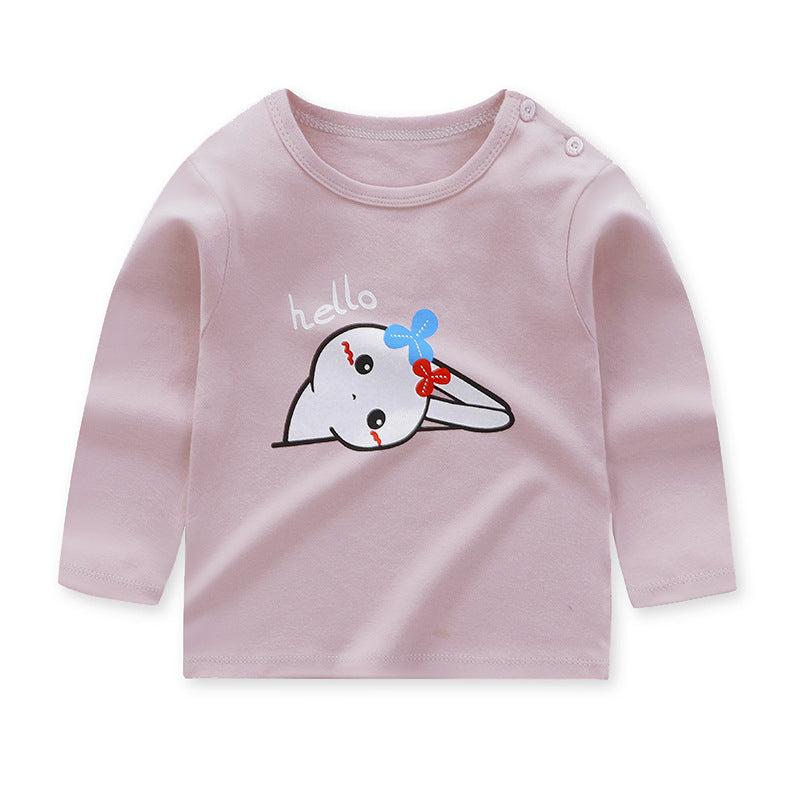 Children's Cartoon Print T-Shirt | Unisex Soft Cotton | 9 Colours