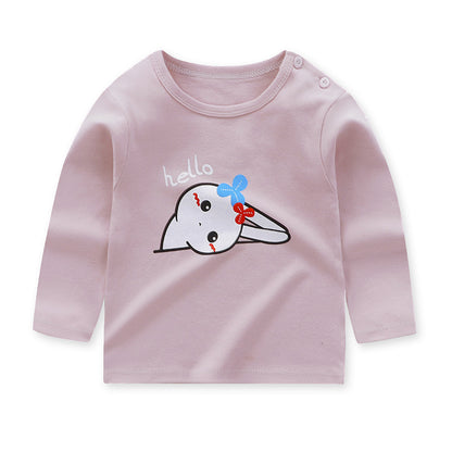 Children's Cartoon Print T-Shirt | Unisex Soft Cotton | 9 Colours