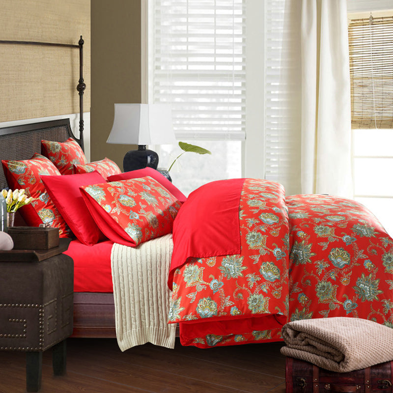 100% Cotton Printed Duvet Cover – 10 Designs, 4 Sizes