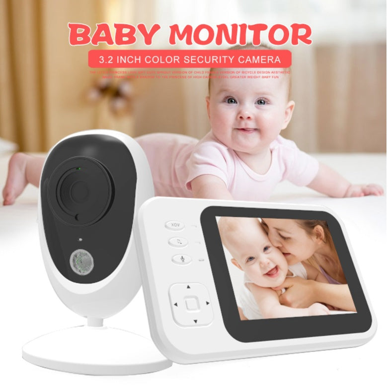 Video Baby Monitor with Night Vision & 3.5" Screen