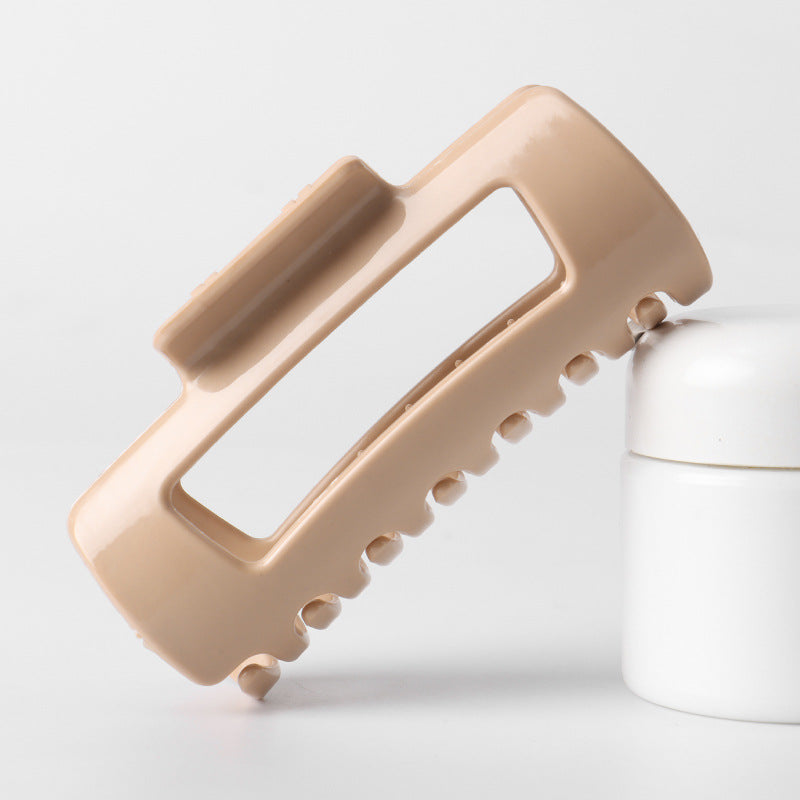 Soft Silicone Shark Clip – Large Oval Claw Clip | 4 Colours