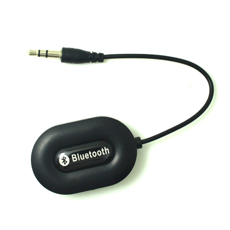 Bluetooth 3.0 Audio Receiver Adapter | 3.5mm AUX Wireless Streaming | Black