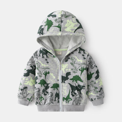 Children's Camouflage Cotton Casual Jacket | Kids Camo Top 90-130cm