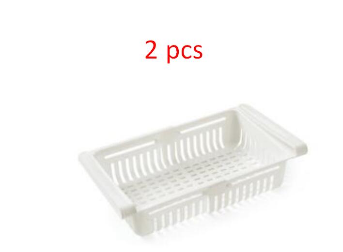 Stretchable Fridge Storage Basket Organiser