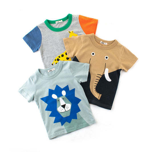 Children's Animal Print T-Shirt | Ages 2-8