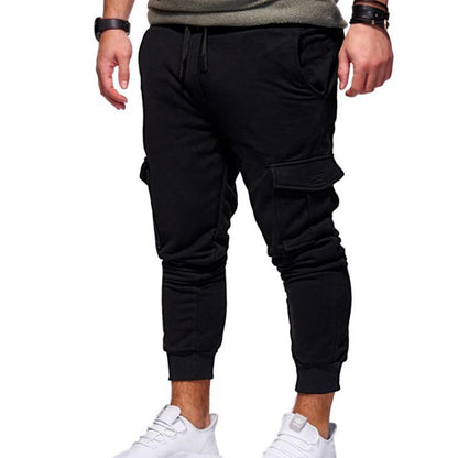 Men's Stretch Jogger Sweatpants – Lycra Tracksuit Bottoms, 5 Colours