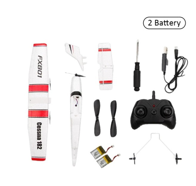 DIY Cessna 182 RC Glider FX801 | Remote Control Plane