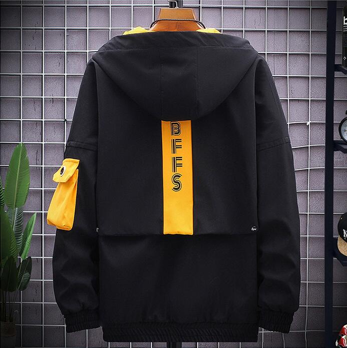 Men's Casual Polyester Jacket | Spring Autumn | M-4XL