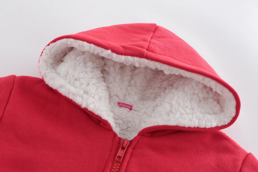Kids Fleece Hooded Sweatshirt – Thick Cotton Hoodie