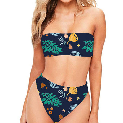Women's Two-Piece Bra Bikini Set | Multi-Colour Swimwear XS–2XL