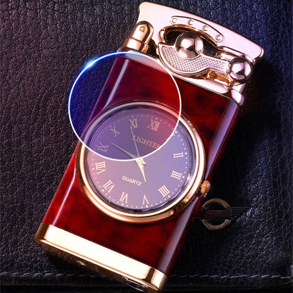2-in-1 Watch Lighter with Butane Torch Flame