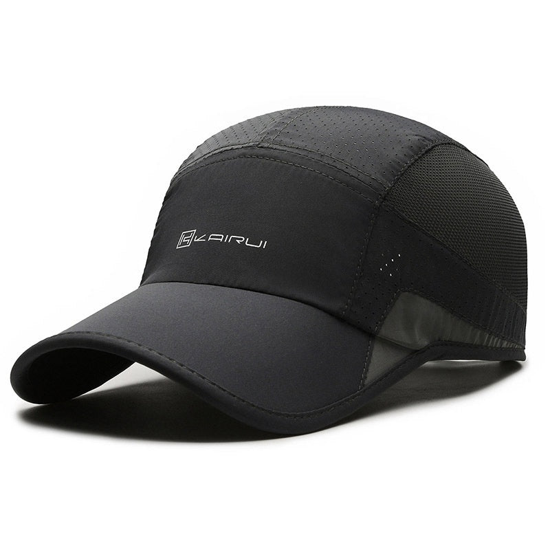 Quick-Dry Breathable Peaked Cap - Lightweight Hollow Unisex