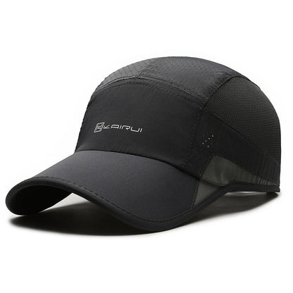Quick-Dry Breathable Peaked Cap - Lightweight Hollow Unisex