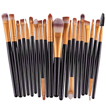 Dual-Tone Makeup Brush – Loose Powder, Blush & Eyeshadow