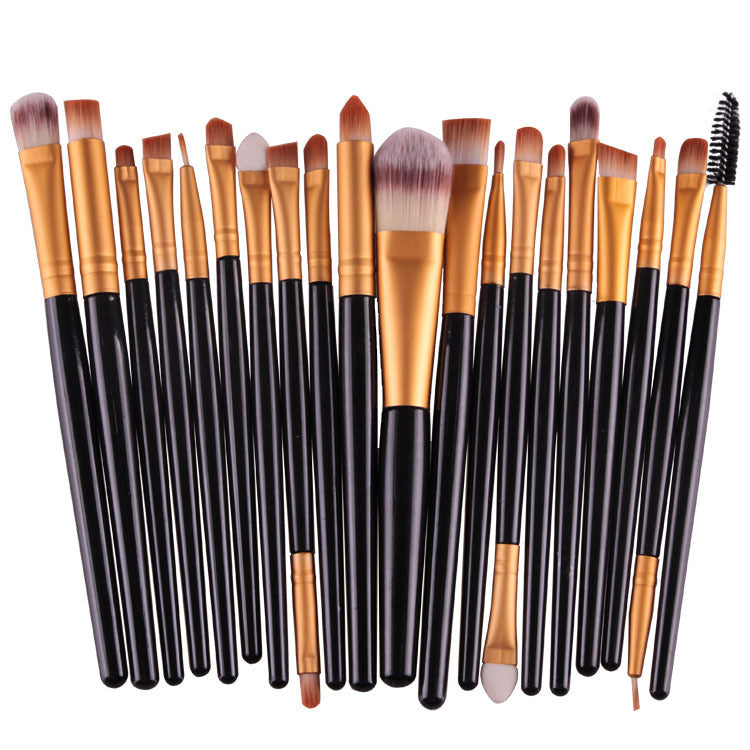 Dual-Tone Makeup Brush – Loose Powder, Blush & Eyeshadow