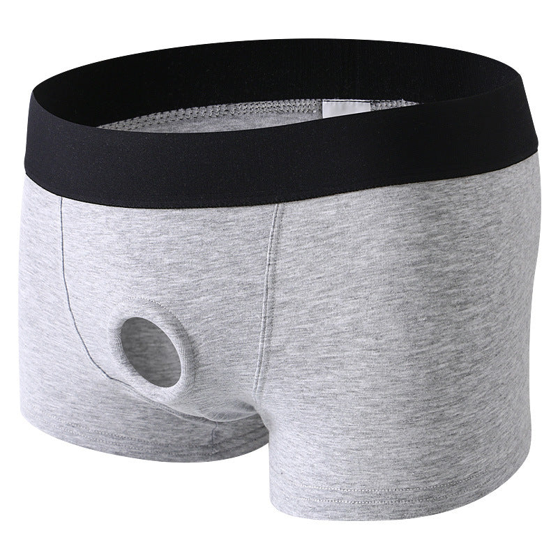 Men's Low-Rise Cotton Boxer Shorts – Breathable Everyday Underwear