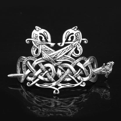 Retro Metal Sliding Hairpin – Electroplated Alloy | 6 Styles