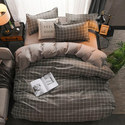 Soft Cotton Blend Bedding Set | 5 Sizes, 3 Colours