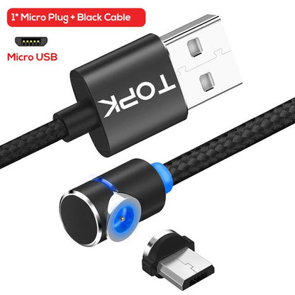 Magnetic USB Charging Cable | Micro, Lightning & USB-C | 1m & 2m