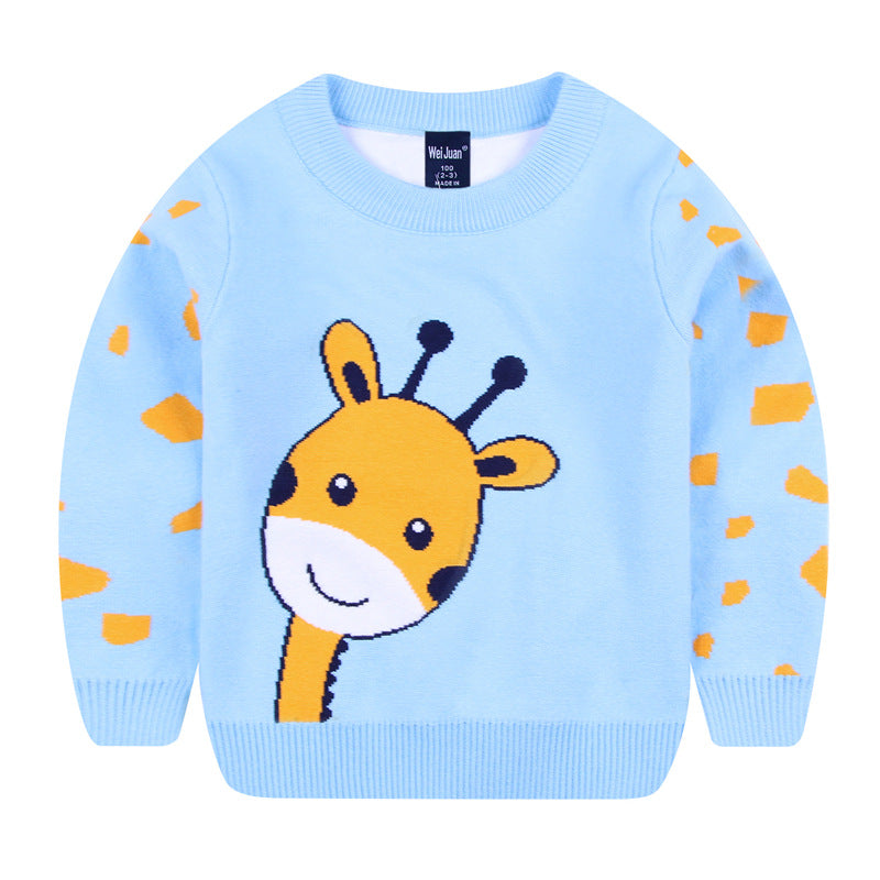 Children's Cartoon Pullover Sweatshirt | Soft Kids Jumper