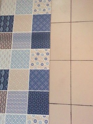 Kitchen Floor Mat | Geometric Leather Runner | 40x60cm & 40x120cm