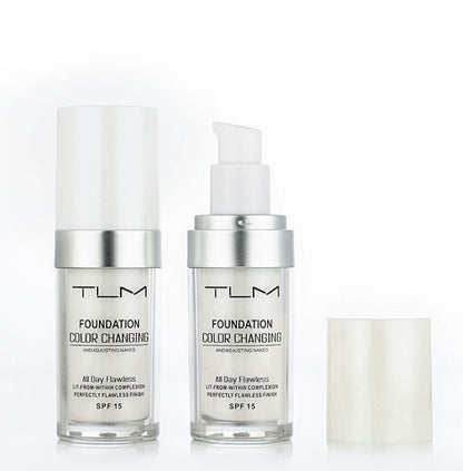 Colour-Changing Foundation