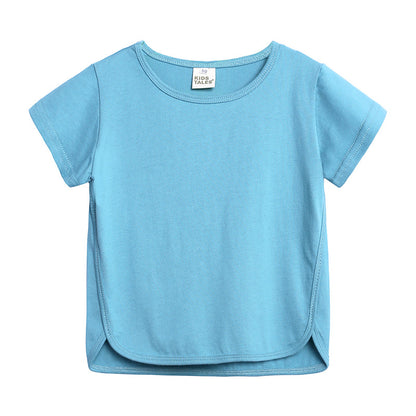 Girls Cotton Short Sleeve T-Shirt – Soft Everyday Top