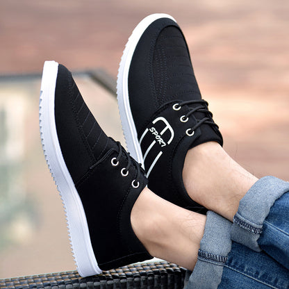 Men's Slip-On Air Casual Sneakers - Lightweight Autumn Fashion Trainers