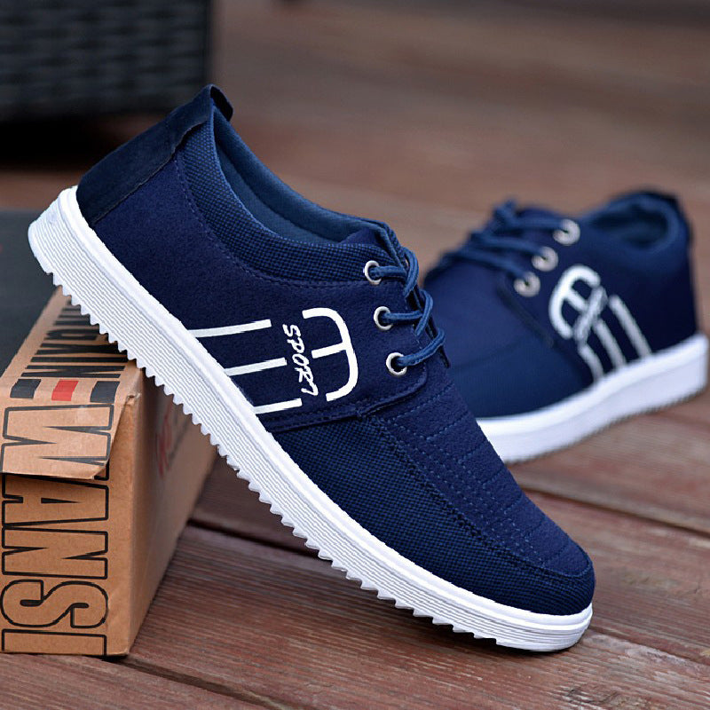 Men's Slip-On Air Casual Sneakers - Lightweight Autumn Fashion Trainers
