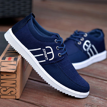 Men's Slip-On Air Casual Sneakers - Lightweight Autumn Fashion Trainers