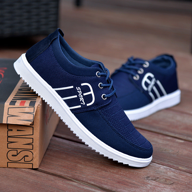 Men's Slip-On Air Casual Sneakers - Lightweight Autumn Fashion Trainers