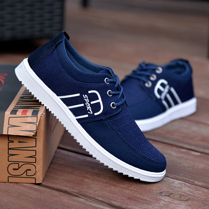 Men's Slip-On Air Casual Sneakers - Lightweight Autumn Fashion Trainers