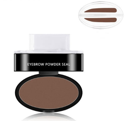 Eyebrow Stamp Powder Kit – Waterproof, 3 Shapes & Shades, Multi-Pack