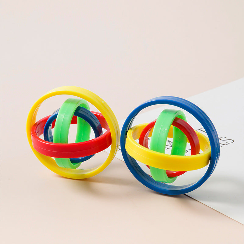 Four-Colour Universal Fingertip Gyro | Inertia Spin Fidget Toy | 6.7cm