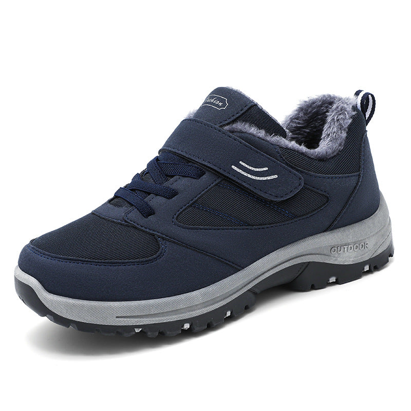Winter Warm Cotton Boots | Men's & Women's Velcro Snow Boots